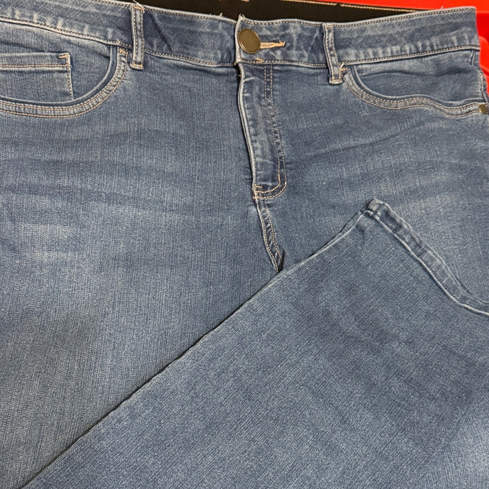Christopher & Banks Women Straight Blue Jeans